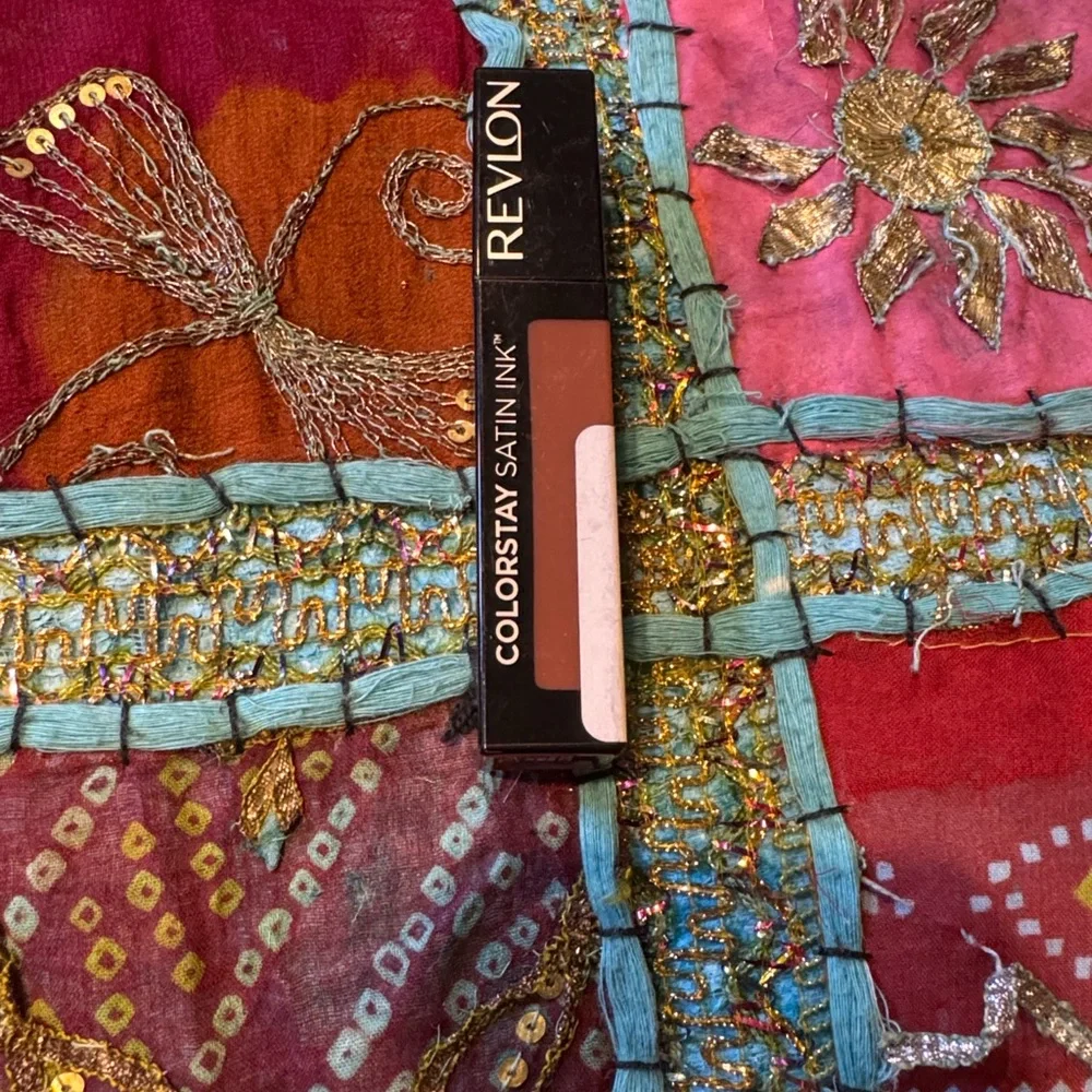 Revlon Satin Ink Lipstick - Warm Brown